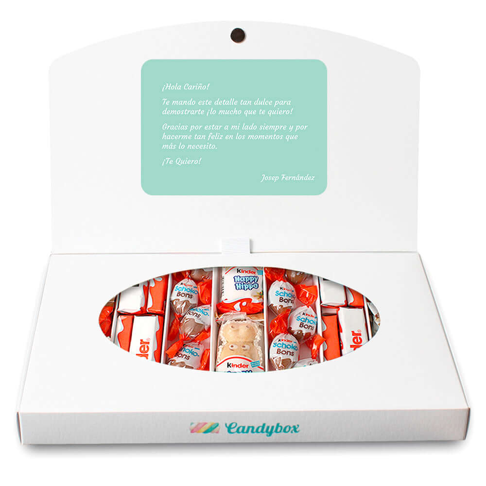 Mix Kinder Padrino/Madrina | Candybox | Caja Kinder Chocolate Padrino/Madrina